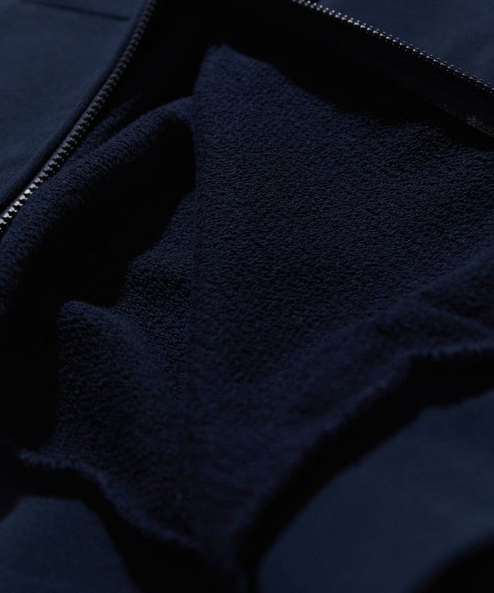 NAUTICA JAPAN Small Patch Logo Full Zip Sweat Hoodie