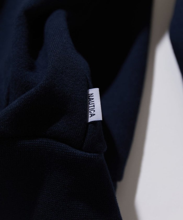NAUTICA JAPAN Small Patch Logo Full Zip Sweat Hoodie