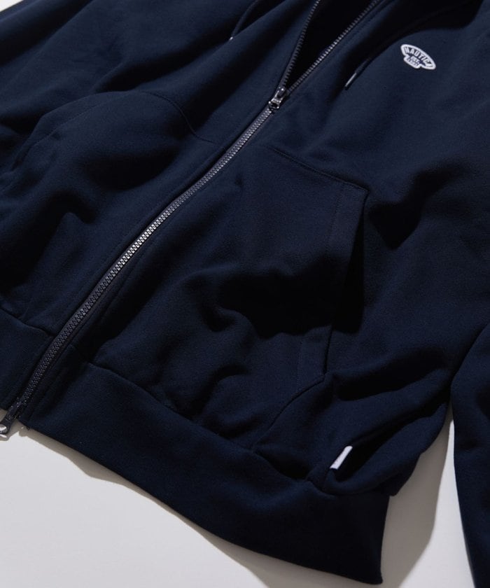 NAUTICA JAPAN Small Patch Logo Full Zip Sweat Hoodie