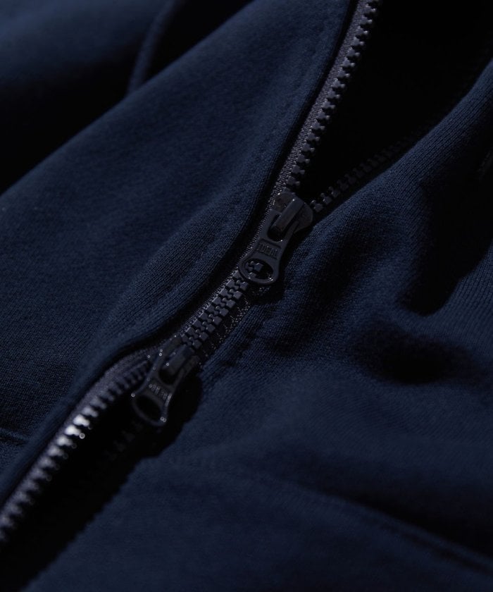 NAUTICA JAPAN Small Patch Logo Full Zip Sweat Hoodie