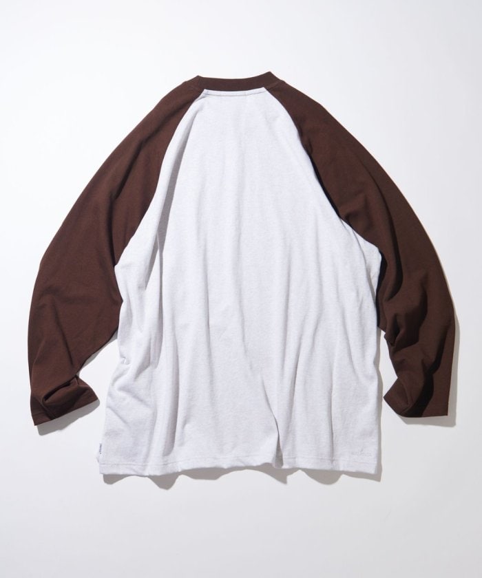NAUTICA JAPAN Small Patch Logo Raglan Tee