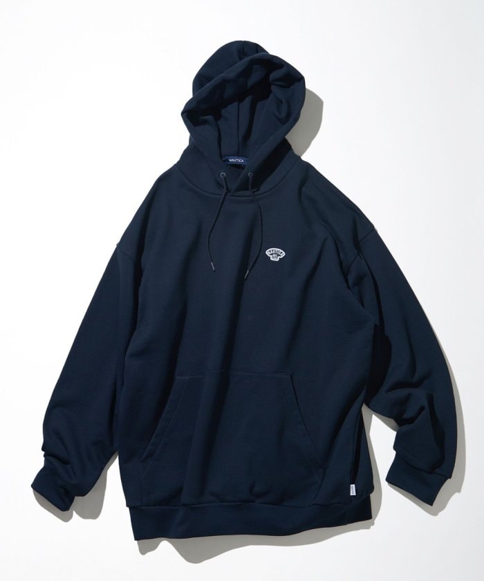 NAUTICA JAPAN Small Patch Logo Sweat Hoodie