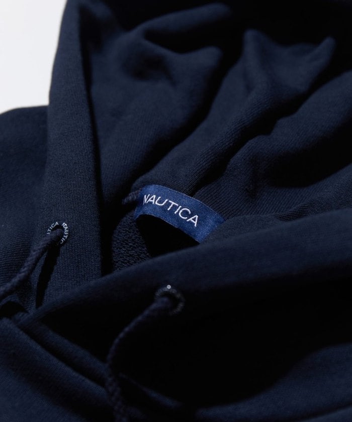 NAUTICA JAPAN Small Patch Logo Sweat Hoodie