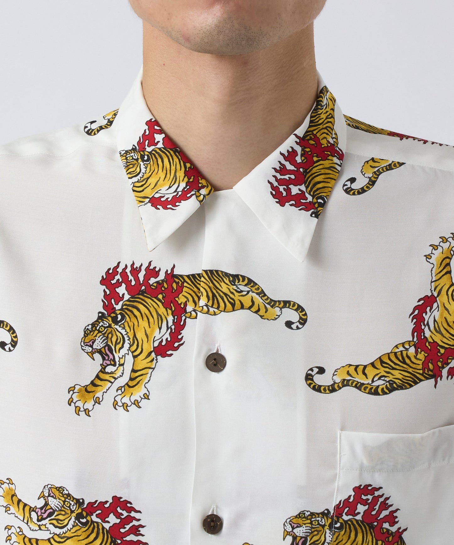 WACKO MARIA TIM LEHI HAWAIIAN SHIRT L/S