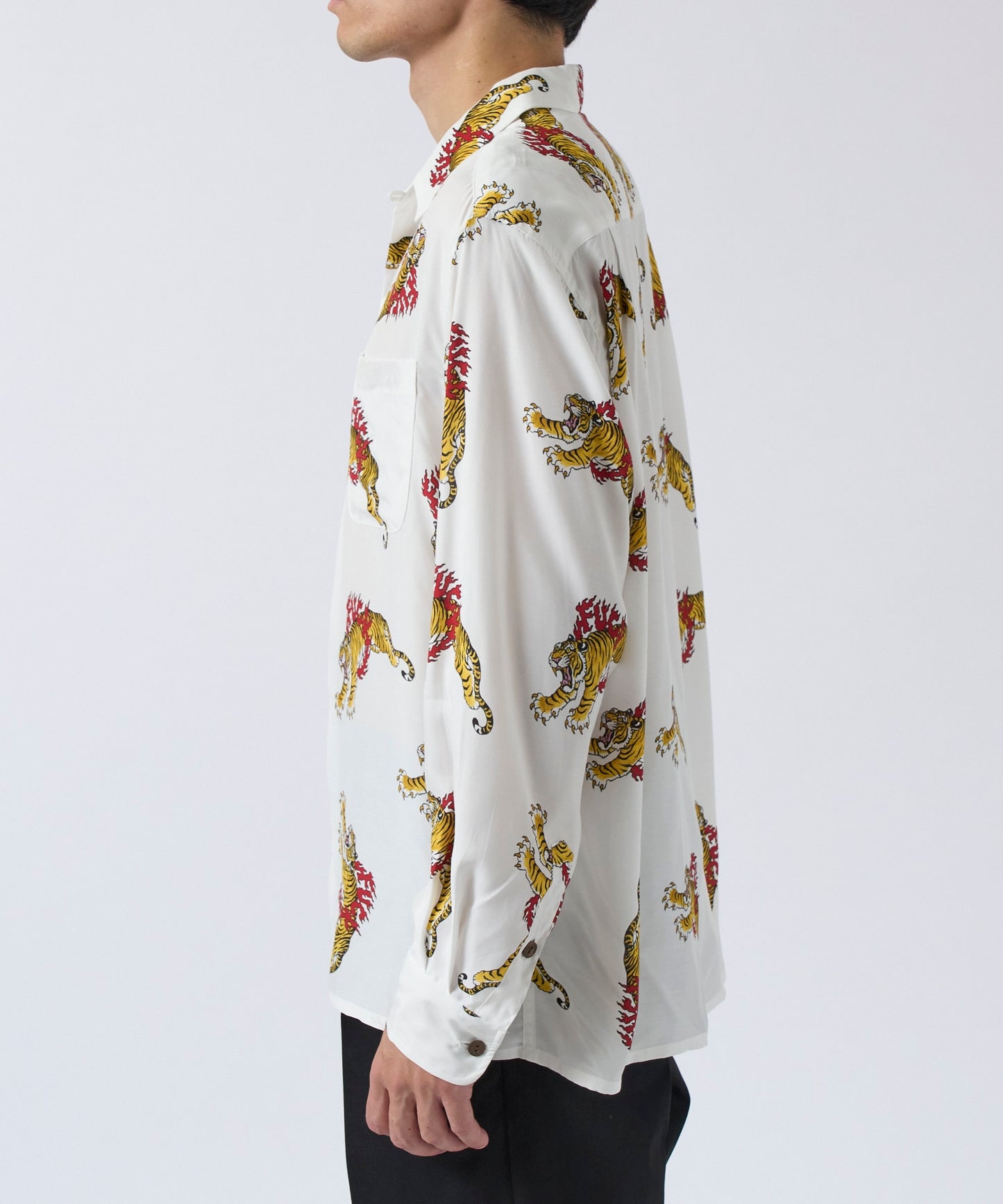 WACKO MARIA TIM LEHI HAWAIIAN SHIRT L/S