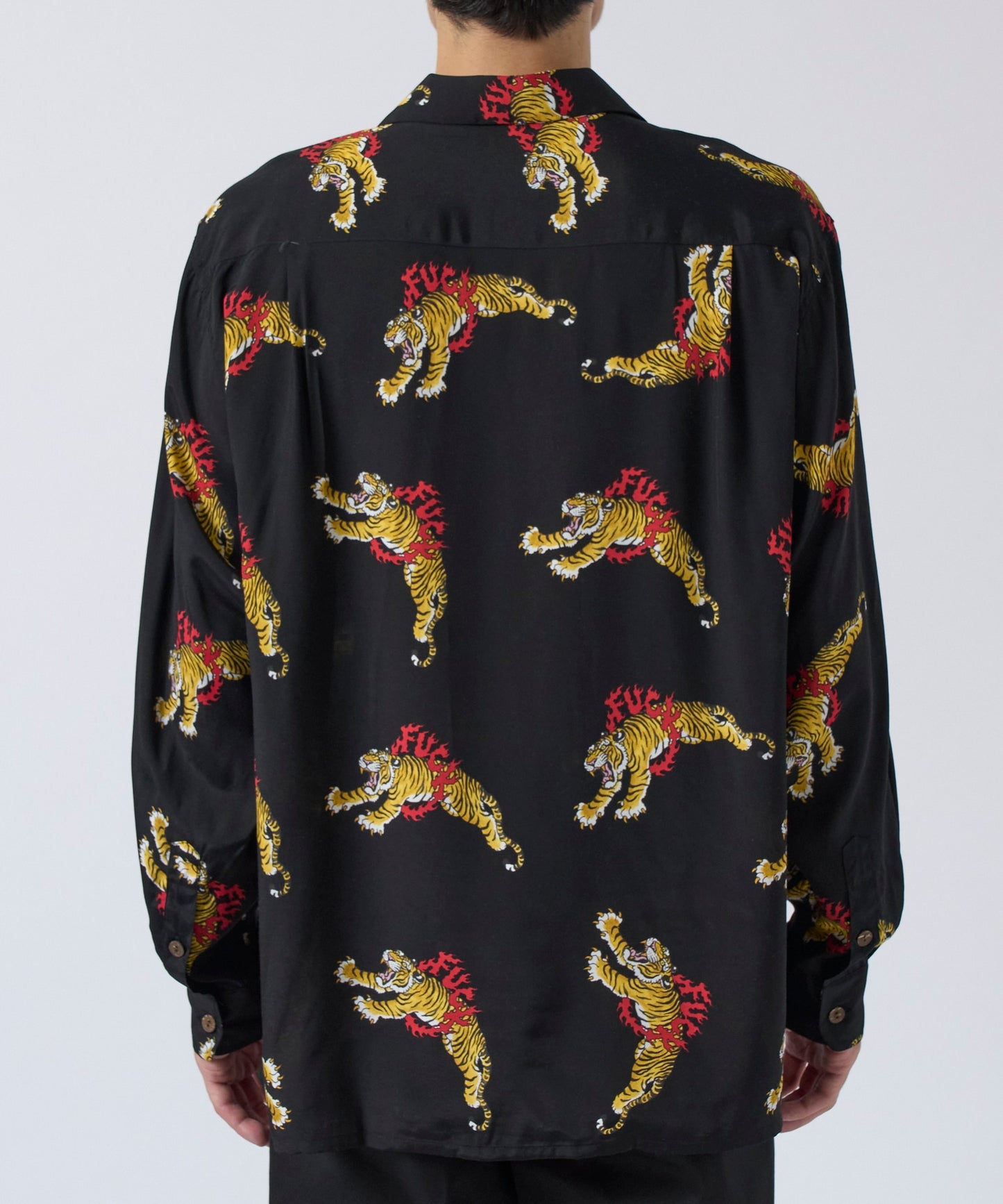 WACKO MARIA TIM LEHI HAWAIIAN SHIRT L/S