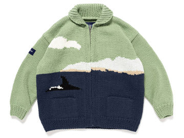 DESCENDANT SUNKEN COWICHAN SWEATER – unexpected store