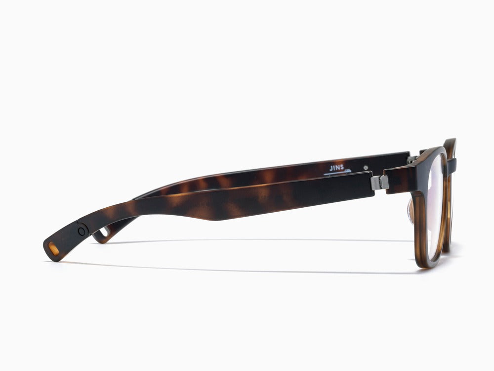 JINS × Snow Peak JINS Switch Flip Up +360° Wellington Sunglasses Brown