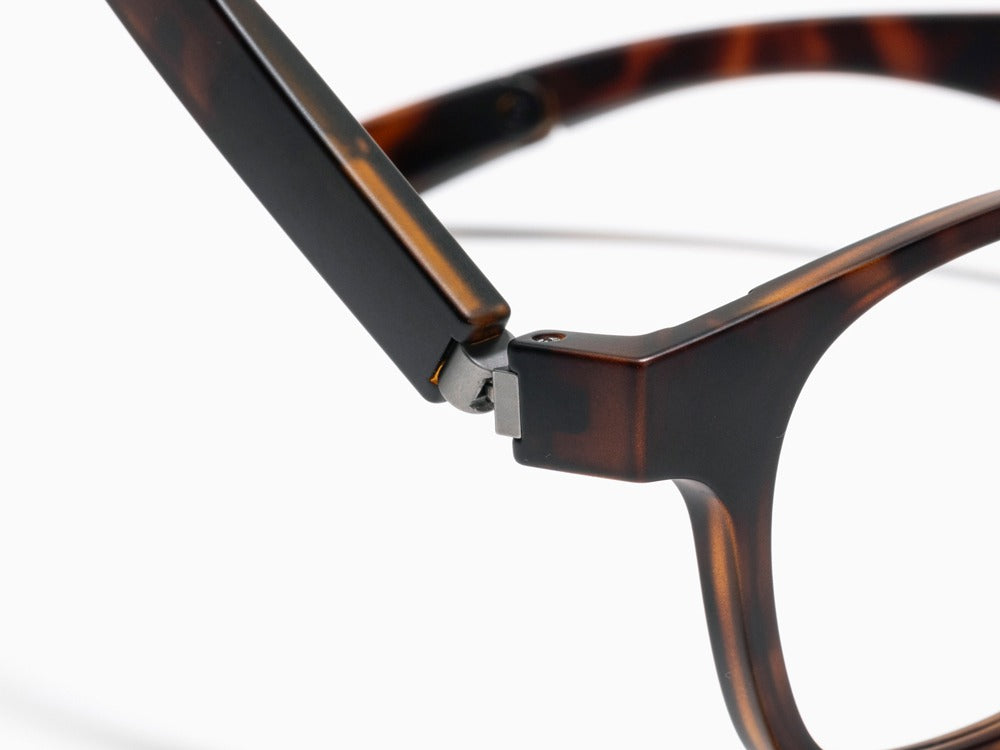JINS × Snow Peak JINS Switch Flip Up +360° Wellington Sunglasses Brown