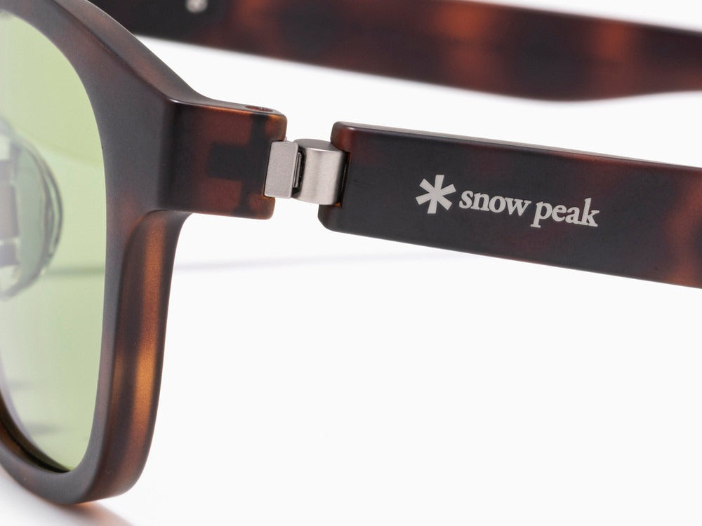 JINS × Snow Peak SUNGLASSES +360° Wellington Sunglasses Clear