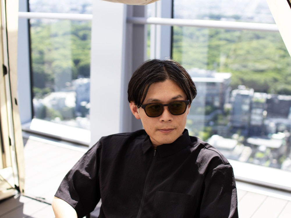 JINS × Snow Peak SUNGLASSES +360° Wellington Sunglasses Matt Brown Demi