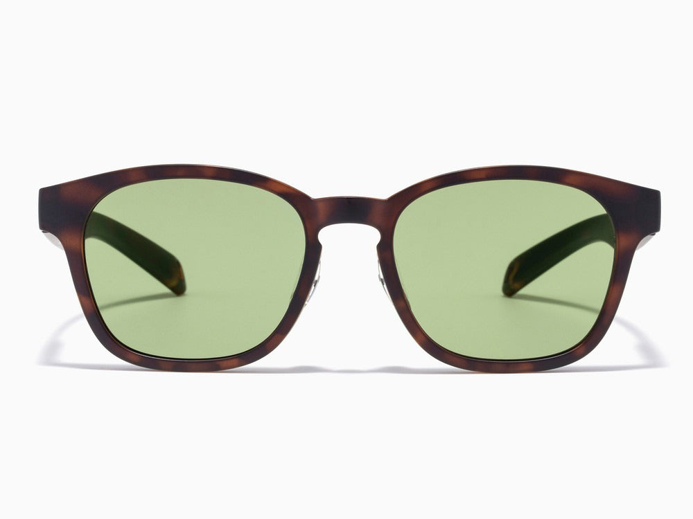 JINS × Snow Peak SUNGLASSES +360° Wellington Sunglasses Matt Brown Demi
