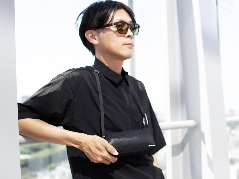 JINS × Snow Peak SUNGLASSES +360° Wellington Sunglasses Matt Brown Demi