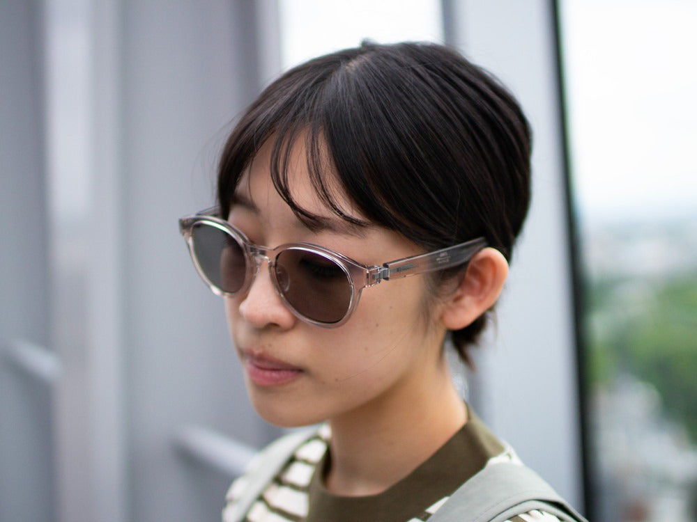 JINS × Snow Peak SUNGLASSES +360° Boston Sunglasses Clear