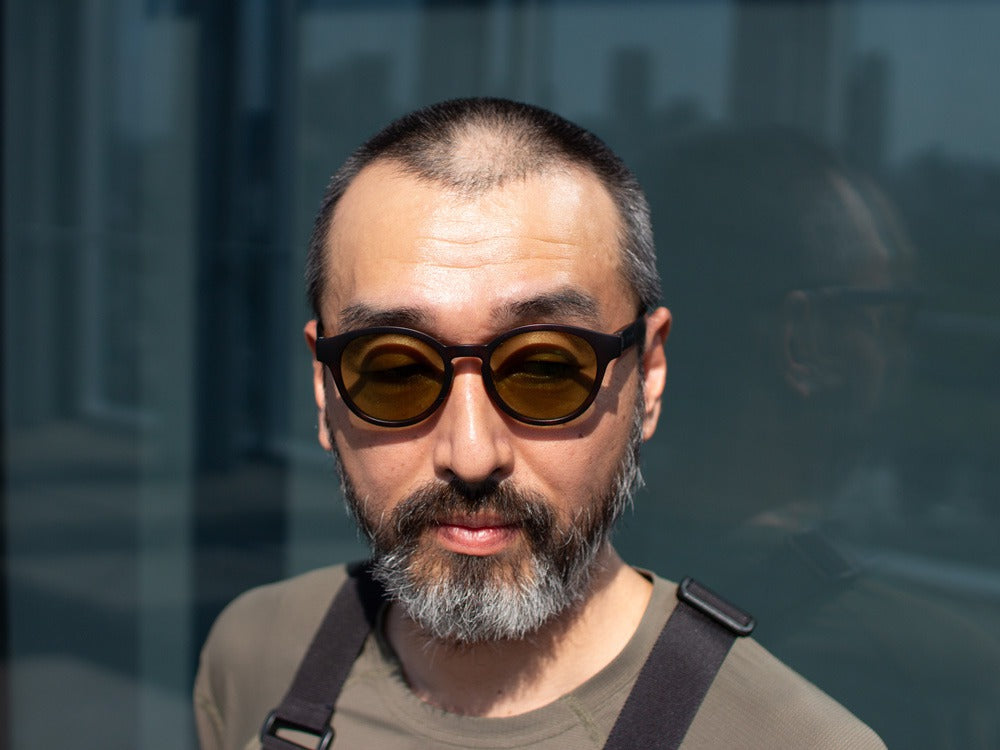 JINS × Snow Peak SUNGLASSES +360° Boston Sunglasses Matt Brown Demi