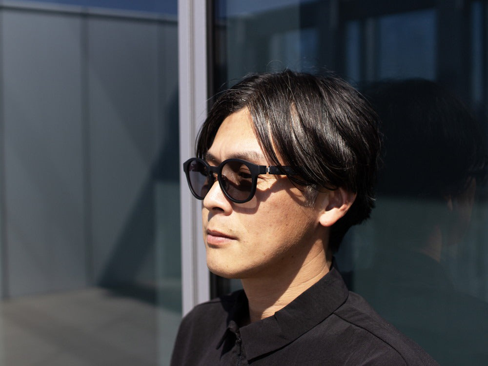 JINS × Snow Peak SUNGLASSES +360° Boston Sunglasses Matte Black
