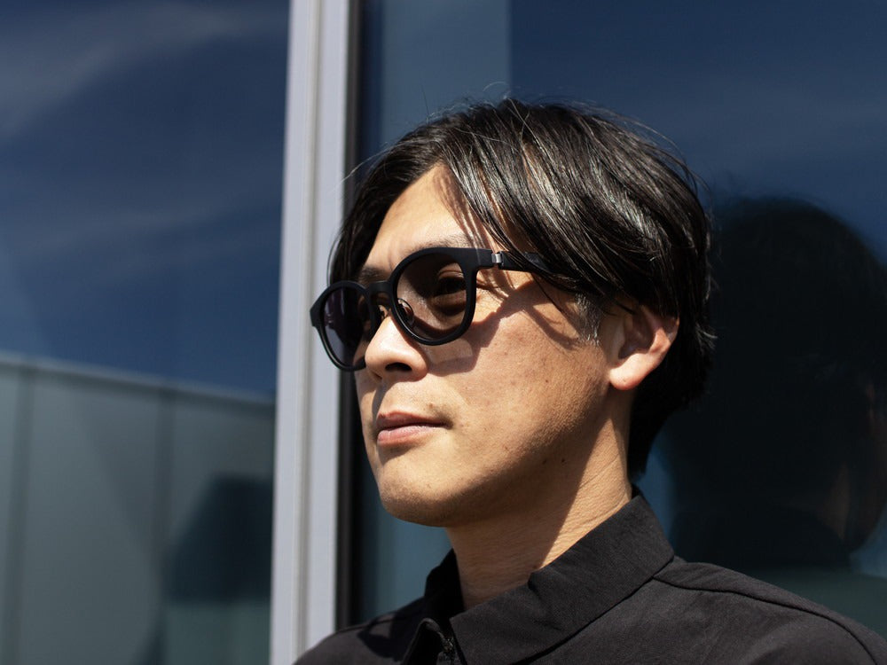 JINS × Snow Peak SUNGLASSES +360° Boston Sunglasses Matte Black