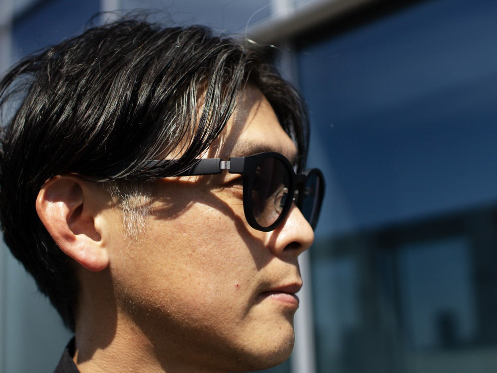 JINS × Snow Peak SUNGLASSES +360° Boston Sunglasses Matte Black