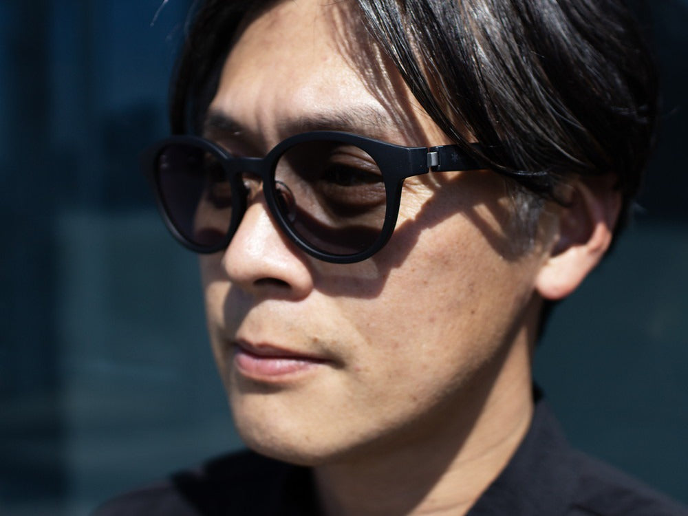 JINS × Snow Peak SUNGLASSES +360° Boston Sunglasses Matte Black