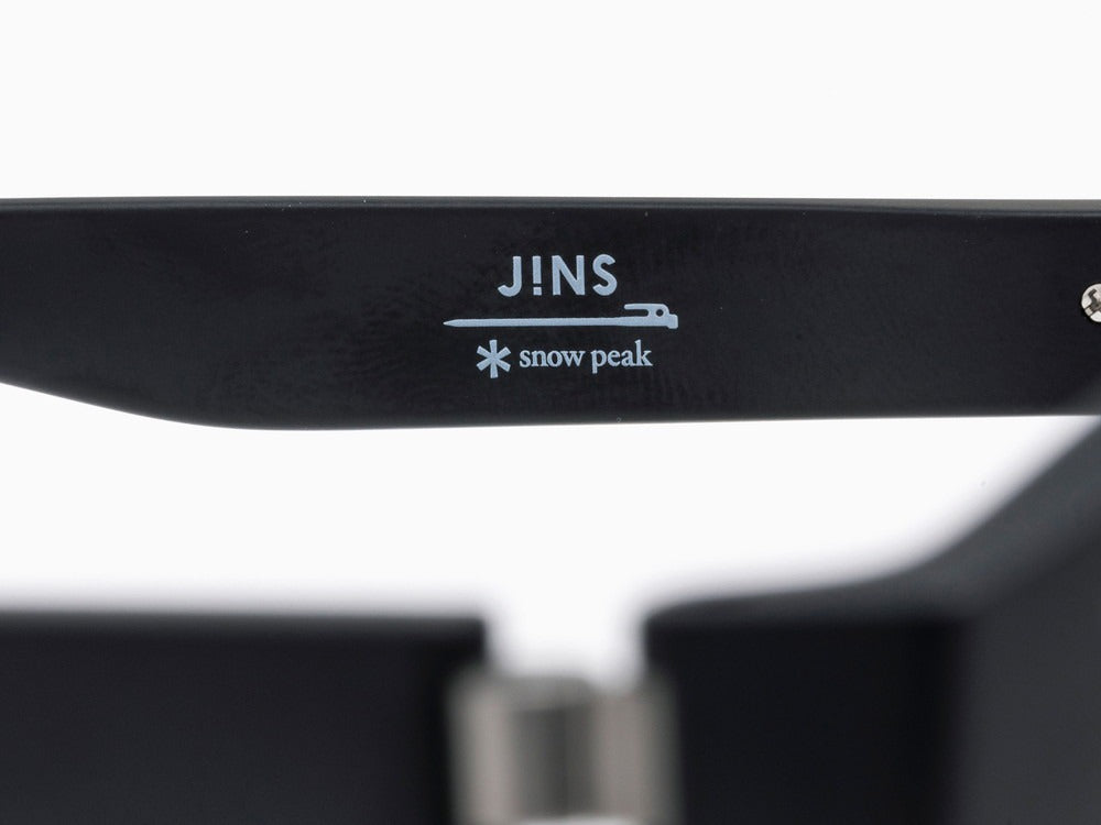 JINS × Snow Peak SUNGLASSES +360° Boston Sunglasses Matte Black