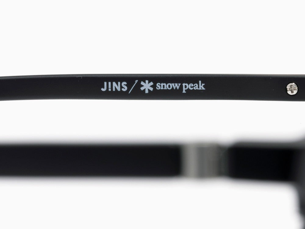 JINS × Snow Peak JINS Switch Metal Flip Up +360° Wellington Gunmetal