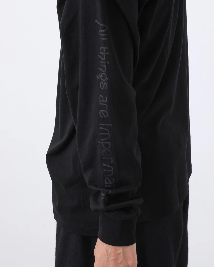 COMOLI Cotton cashmere Long Sleeved T-shirt