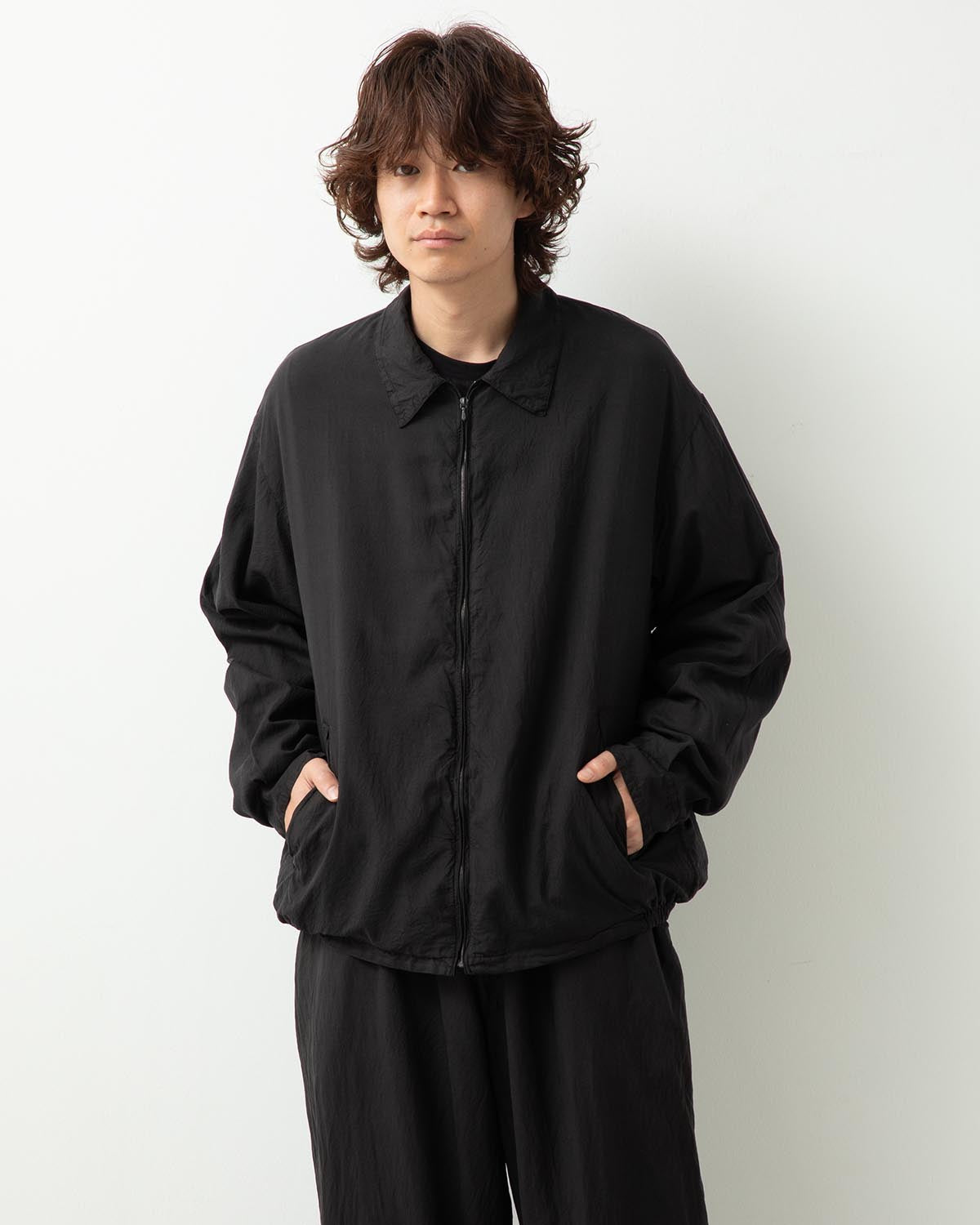 COMOLI Dyed Silk Blouson