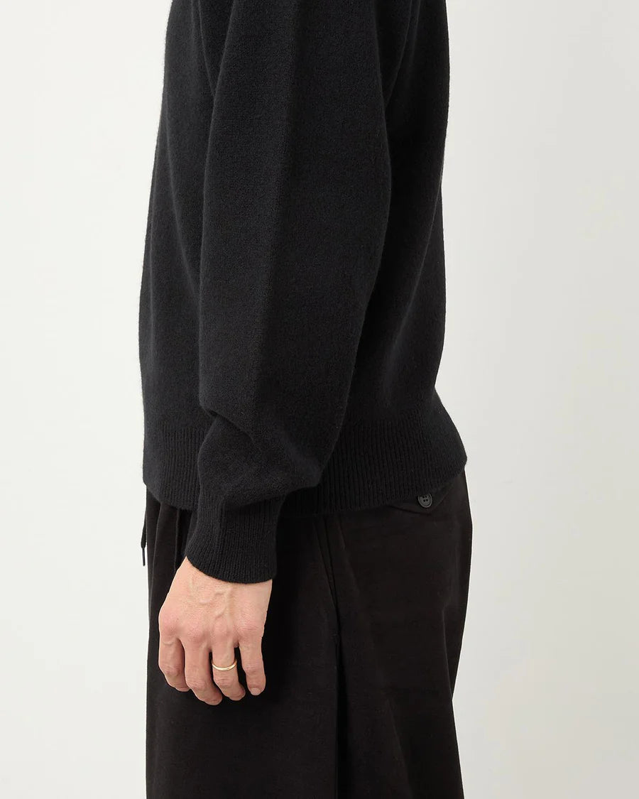 COMOLI Lambswool Crew Neck Knit
