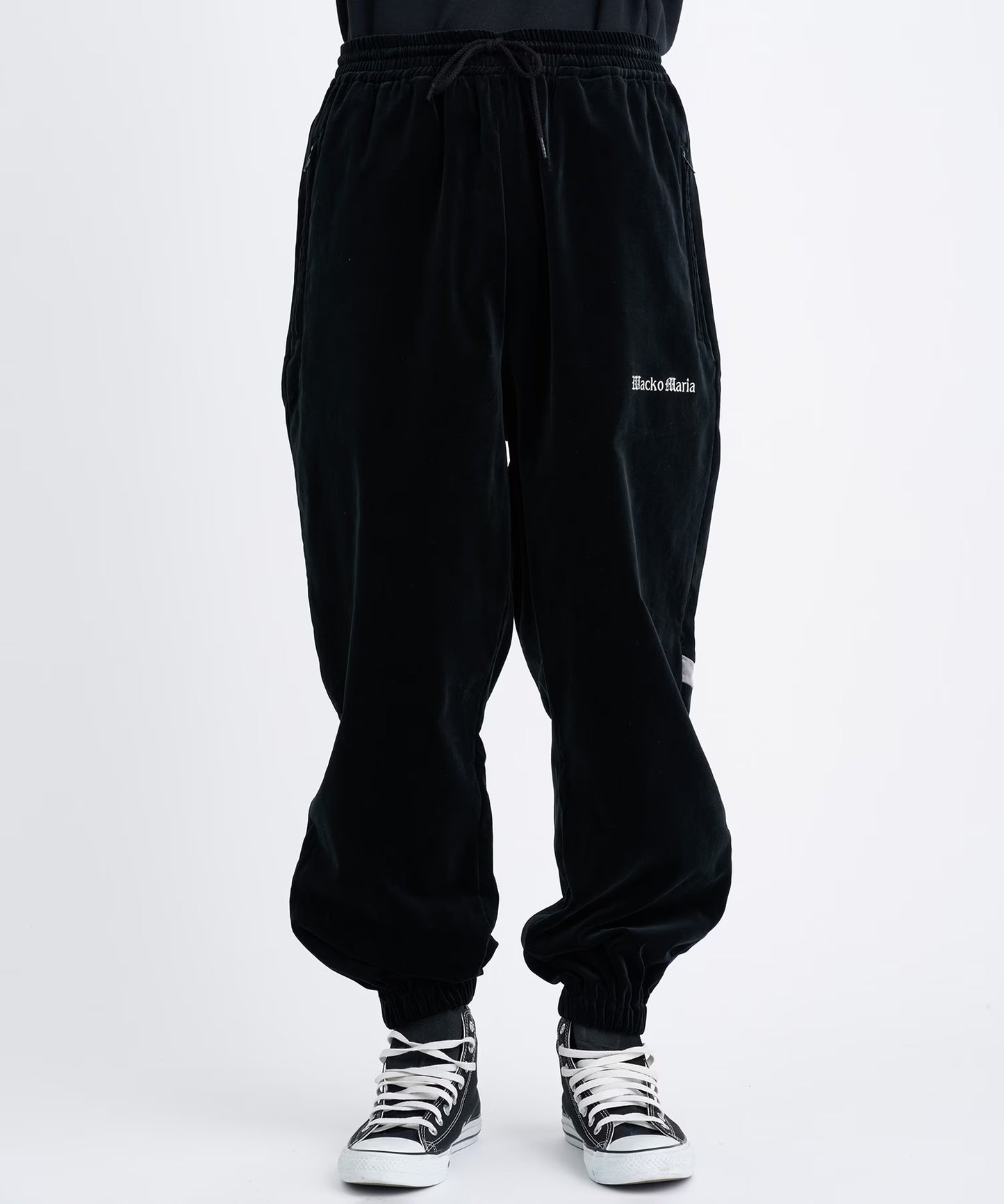 WACKO MARIA VELVETEEN TRACK PANTS