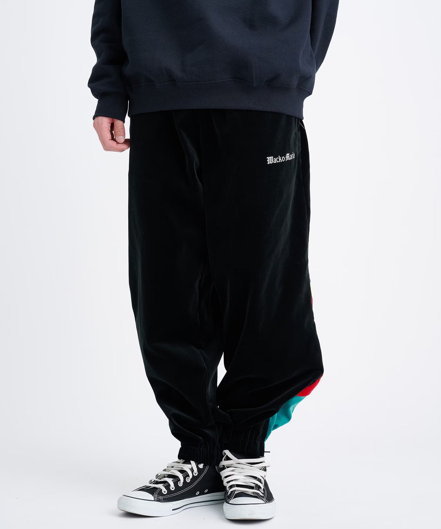 WACKO MARIA VELVETEEN TRACK PANTS