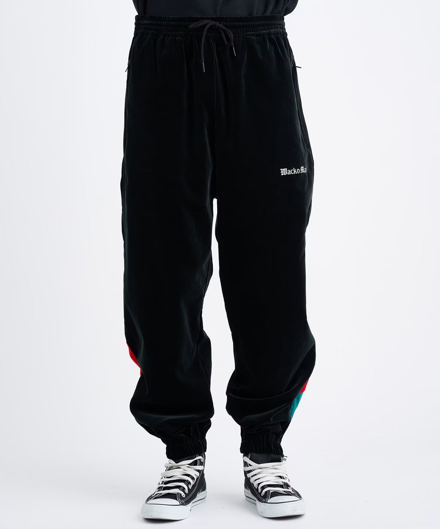 WACKO MARIA VELVETEEN TRACK PANTS