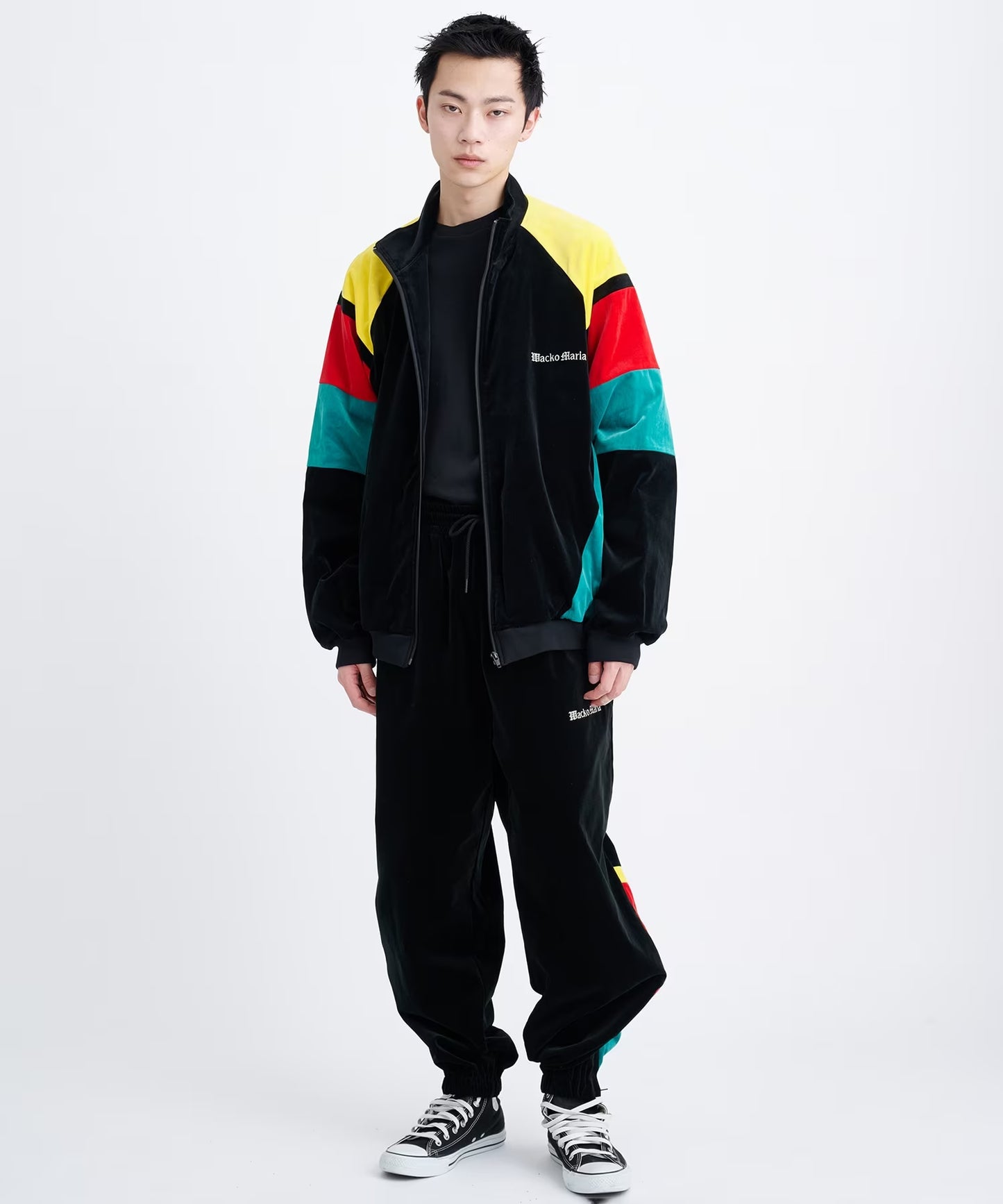 WACKO MARIA VELVETEEN TRACK PANTS
