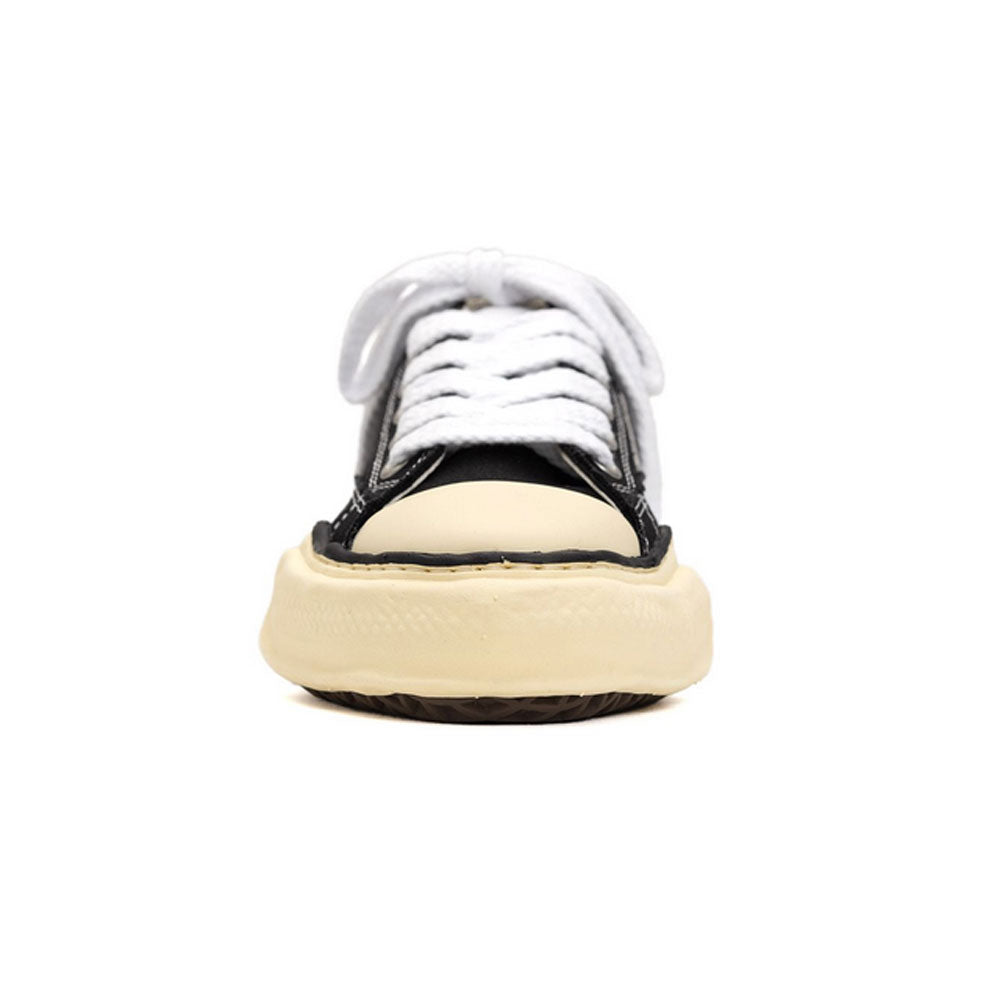 Maison MIHARA YASUHIRO PETERSON Low Vintage Sole Canvas Sneaker Black