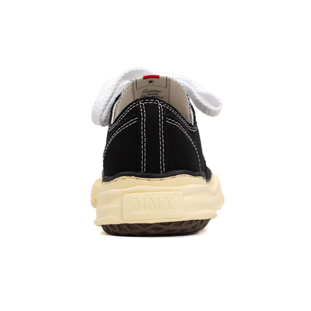 Maison MIHARA YASUHIRO PETERSON Low Vintage Sole Canvas Sneaker Black