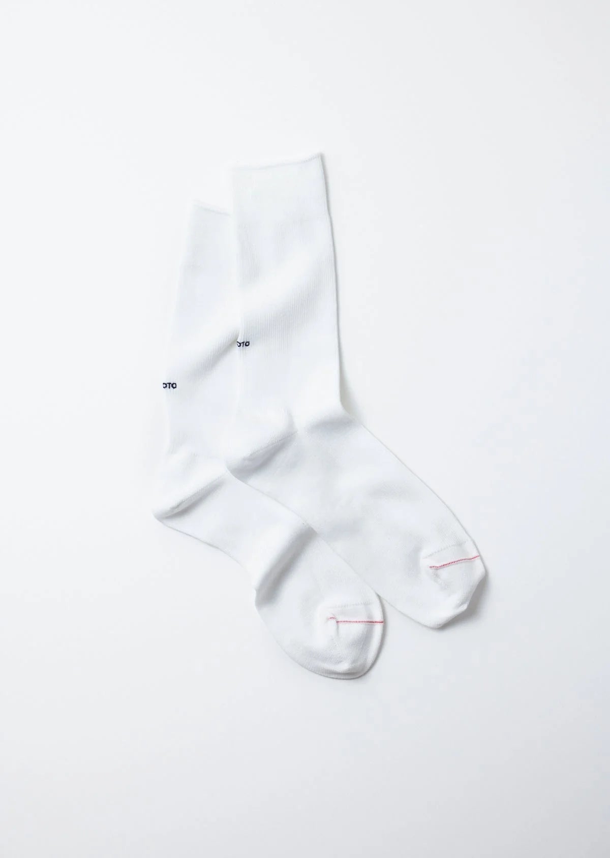 RoToTo ORGANIC COTTON & RECYCLE POLYESTER RIBBED CREW SOCKS