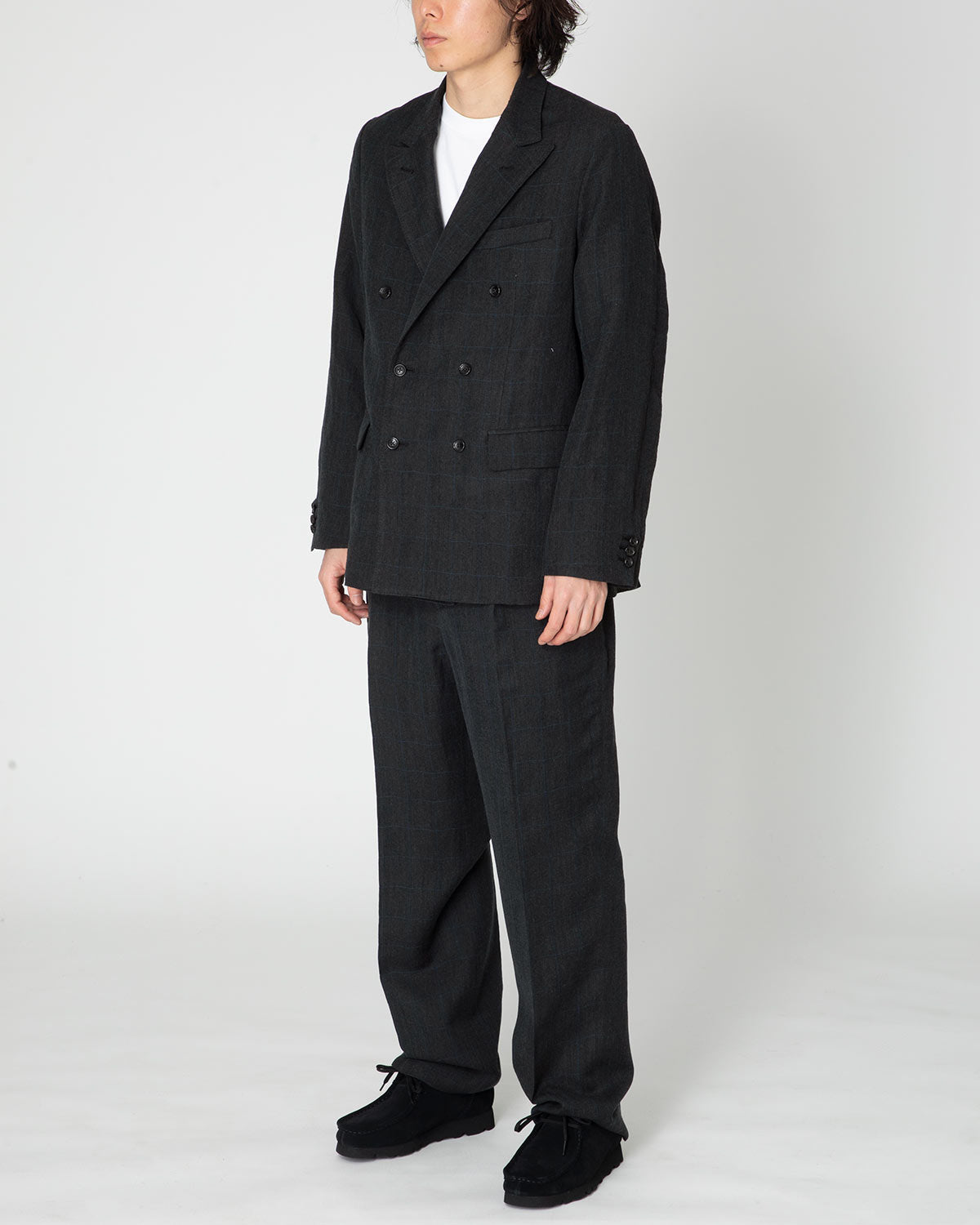 A.PRESSE Wide Tapered Trousers