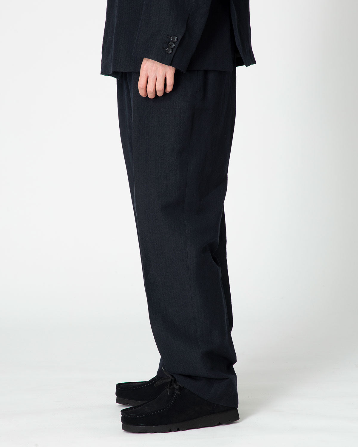 A.PRESSE Wide Tapered Trousers