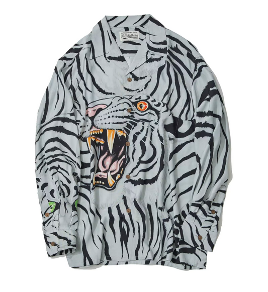 WACKO MARIA TIM LEHI / L/S HAWAIIAN SHIRT