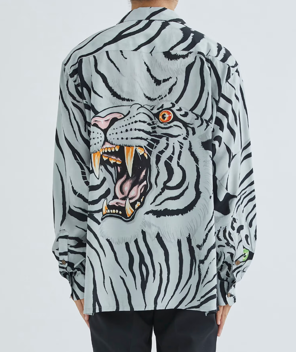 WACKO MARIA TIM LEHI / L/S HAWAIIAN SHIRT