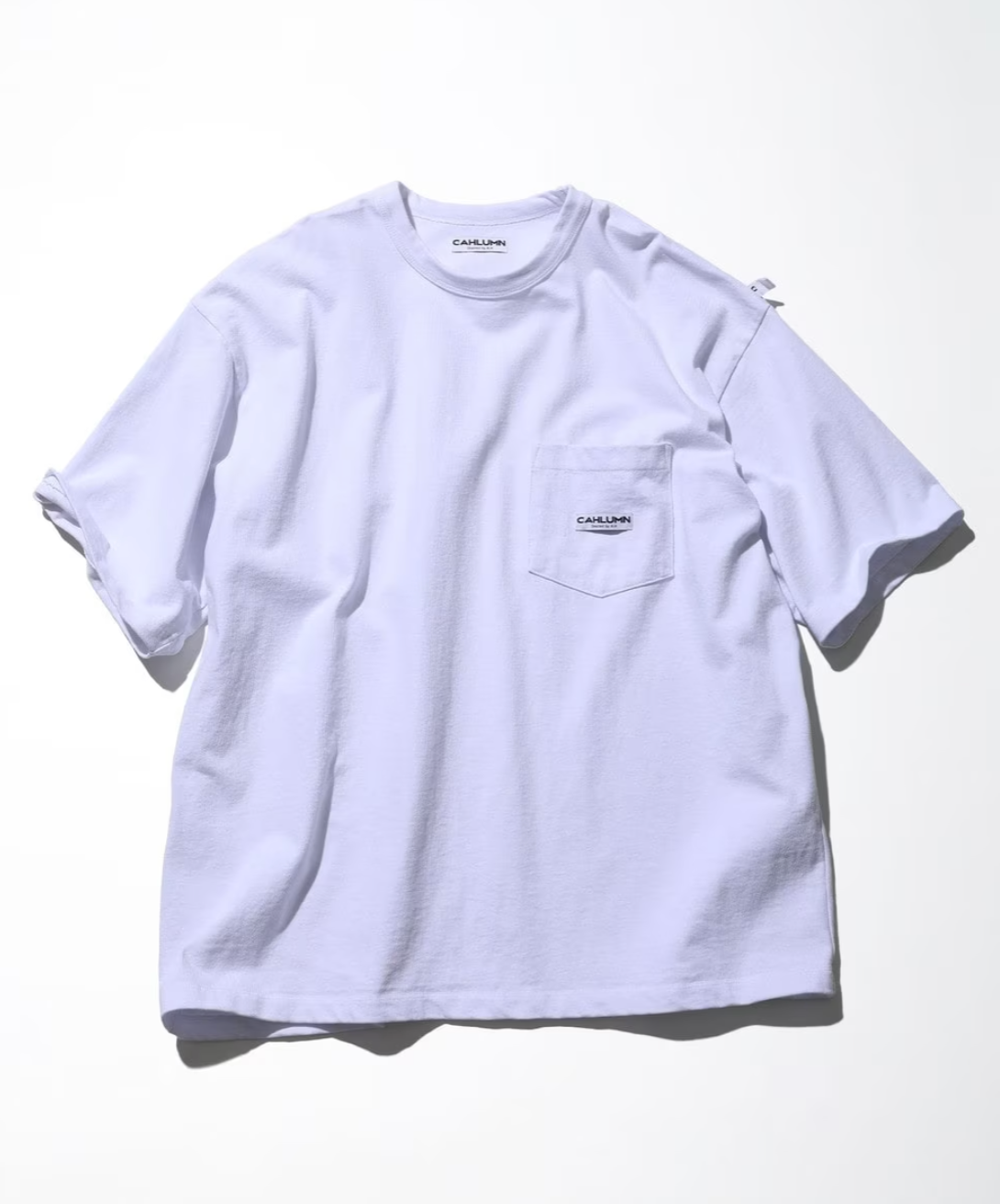 CAHLUMN Heavy Weight Jersey S/S Pocket Tee