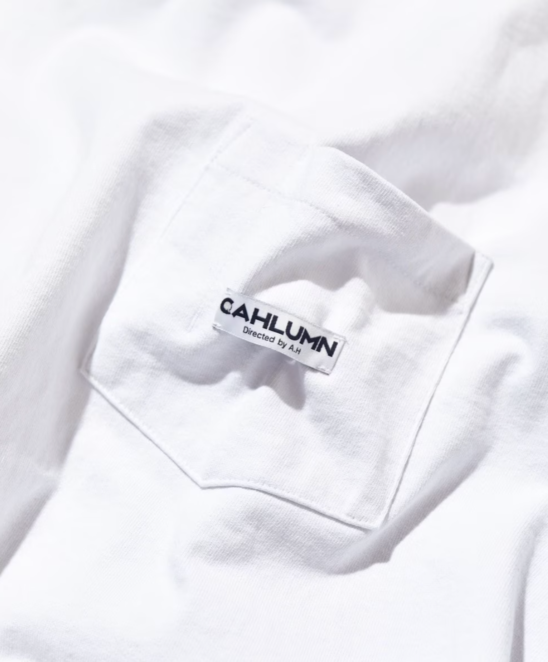 CAHLUMN Heavy Weight Jersey S/S Pocket Tee