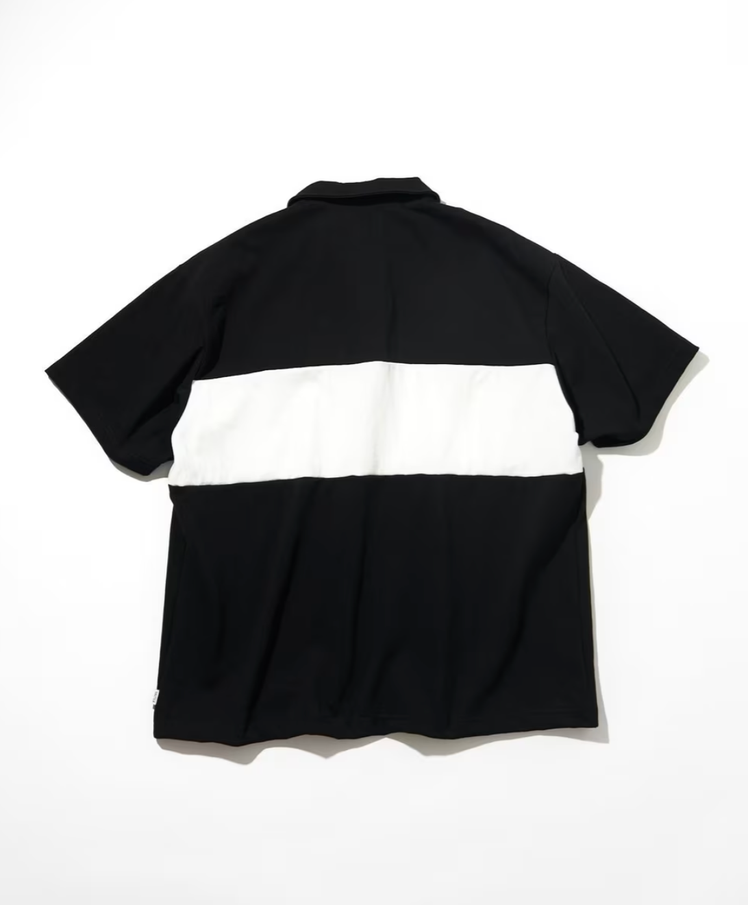 NAUTICA JAPAN Panel Border Half Zip Tee