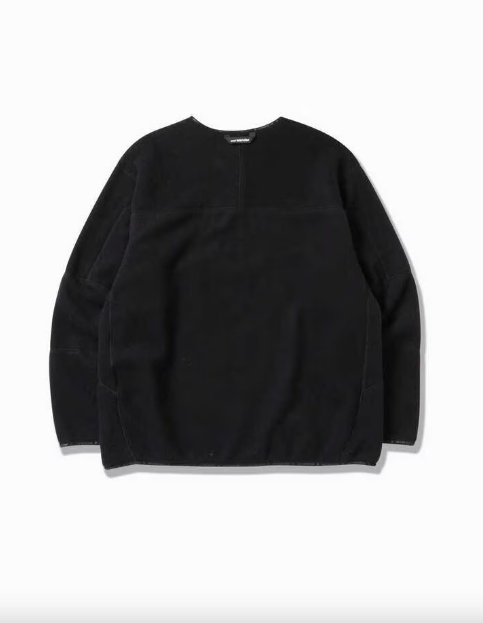 and wander wool fleece cardigan