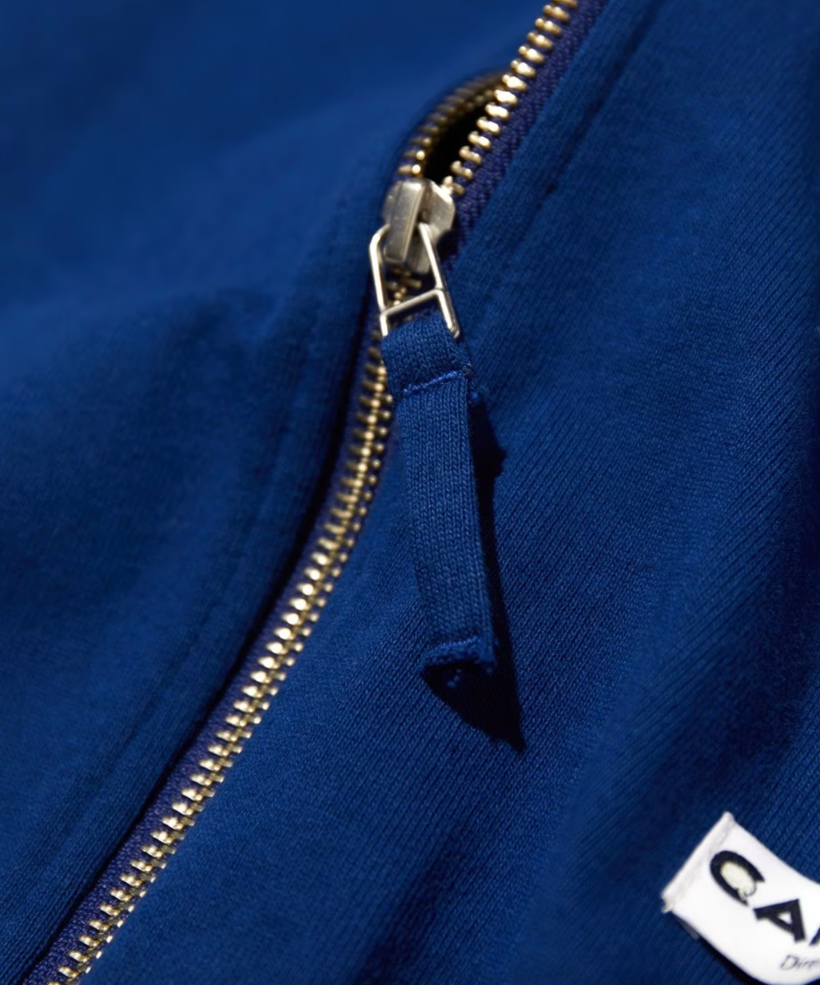 CAHLUMN Heavy Weight Jersey 3/4-Zip Cadet Collar Shirt