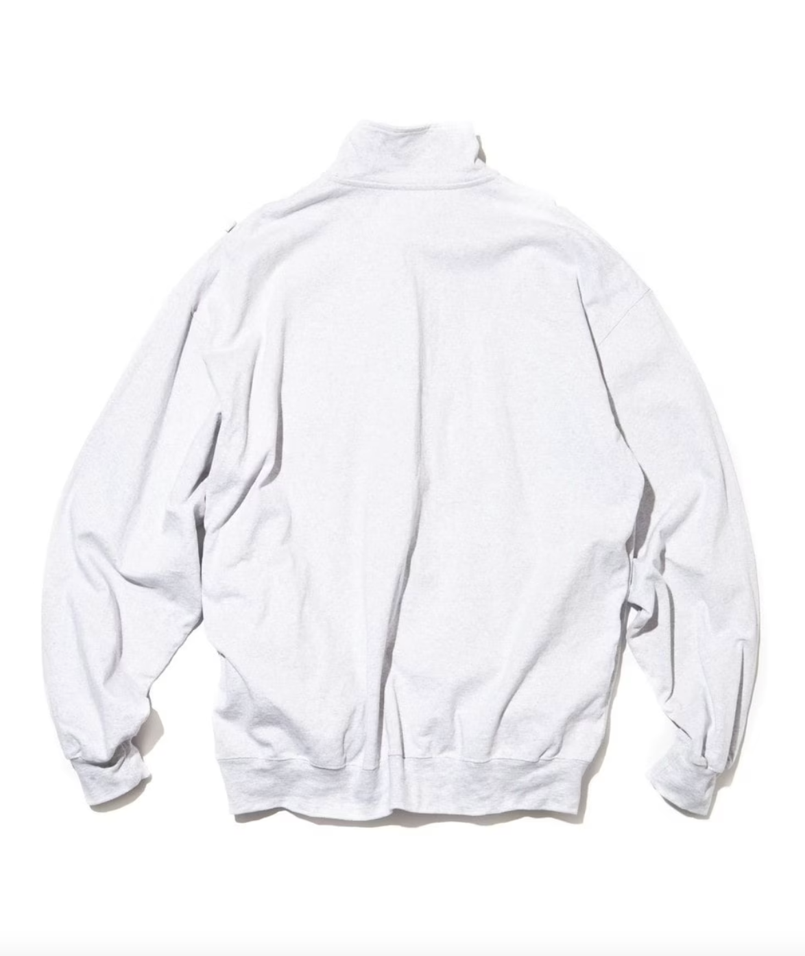 CAHLUMN Heavy Weight Jersey 3/4-Zip Cadet Collar Shirt