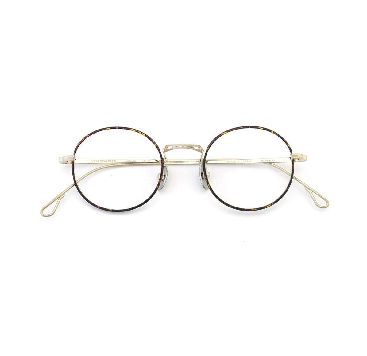 YELLOWS PLUS LESLIE EYEWEAR Gold/Demi – unexpected store