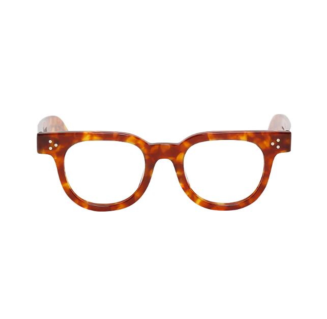 JULIUS TART OPTICAL FDR Eyeglass Frame Light Tortoise