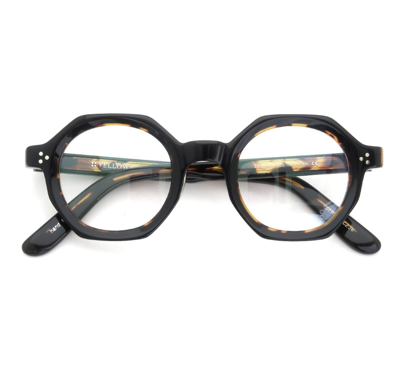 YELLOWS PLUS GERALD EYEWEAR Black Havana – unexpected store