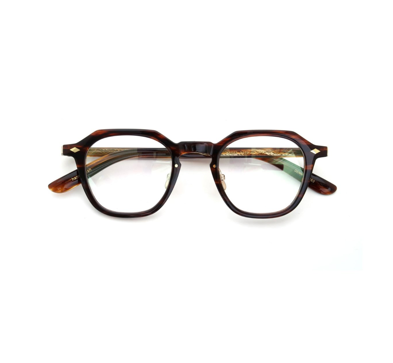 YELLOWS PLUS DENNIS EYEWEAR Delicated Demi/Gold