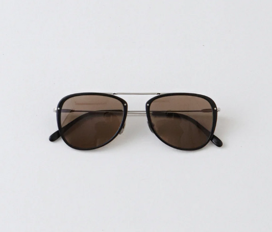 YELLOWS PLUS ANTON SUNGLASS Black Silver
